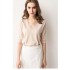 Half Sleeve Knitted Blouse  Ladies V-neck Blouses Blouse Knitted