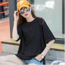 Stripes O Neck Casual Tops Long Sleeve Loose Pullover T-shirt