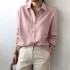 Casual Loose OL Shirts Spring Autumn Long Sleeve Business Blouse