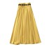 Women's Clothing Mid-length High Waist Hip Pleated Skirt