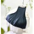 Basic Pleated Midi Long Skirt For Women Fashion Office