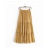 Leopard Maxi Boho Cotton Sexy Long Skirt Geometric Pattern Bohemian