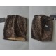 Sexy leopard print denim skirts