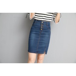 Short Denim Skirts Bandage Jeans With High Waist
