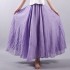 Elegant High Waist Linen Maxi Skirt