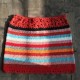 Rainbow BOHO vintage mini skirts