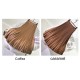 Elegant Suede Pleated Midi Skirt