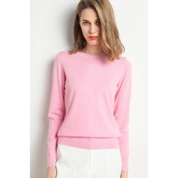 long-sleeved Knitted Pullovers Shirt Female Tops