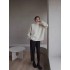 High Neck Pullover Warm Loose Knitted Base Sweater Jacket Tops