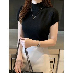 Casual Women Clothing Knitted Women Top