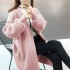 Long Sweater and Cardigans Lantern Sleeve Loose Knitted